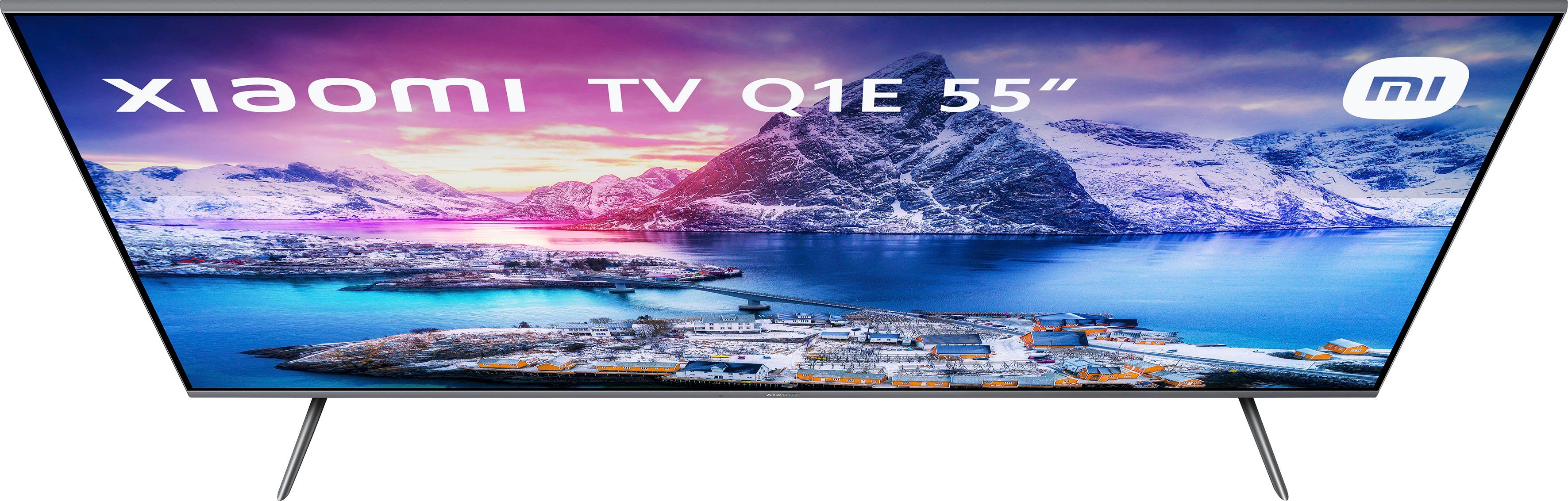 Xiaomi L55M6-6ESG QLED-Fernseher (138,8 cm/55 Zoll, 4K Ultra HD, Smart-TV)