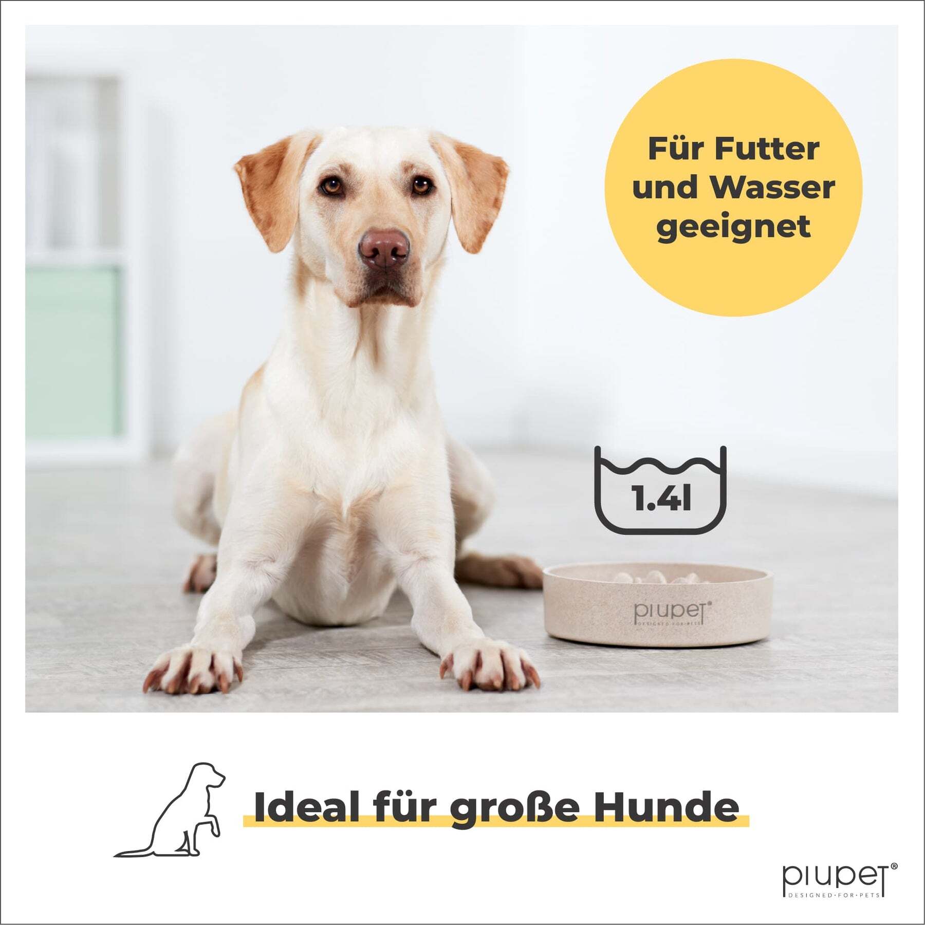 PIUPET Futternäpfe PIUPET Anti-Schling-Napf