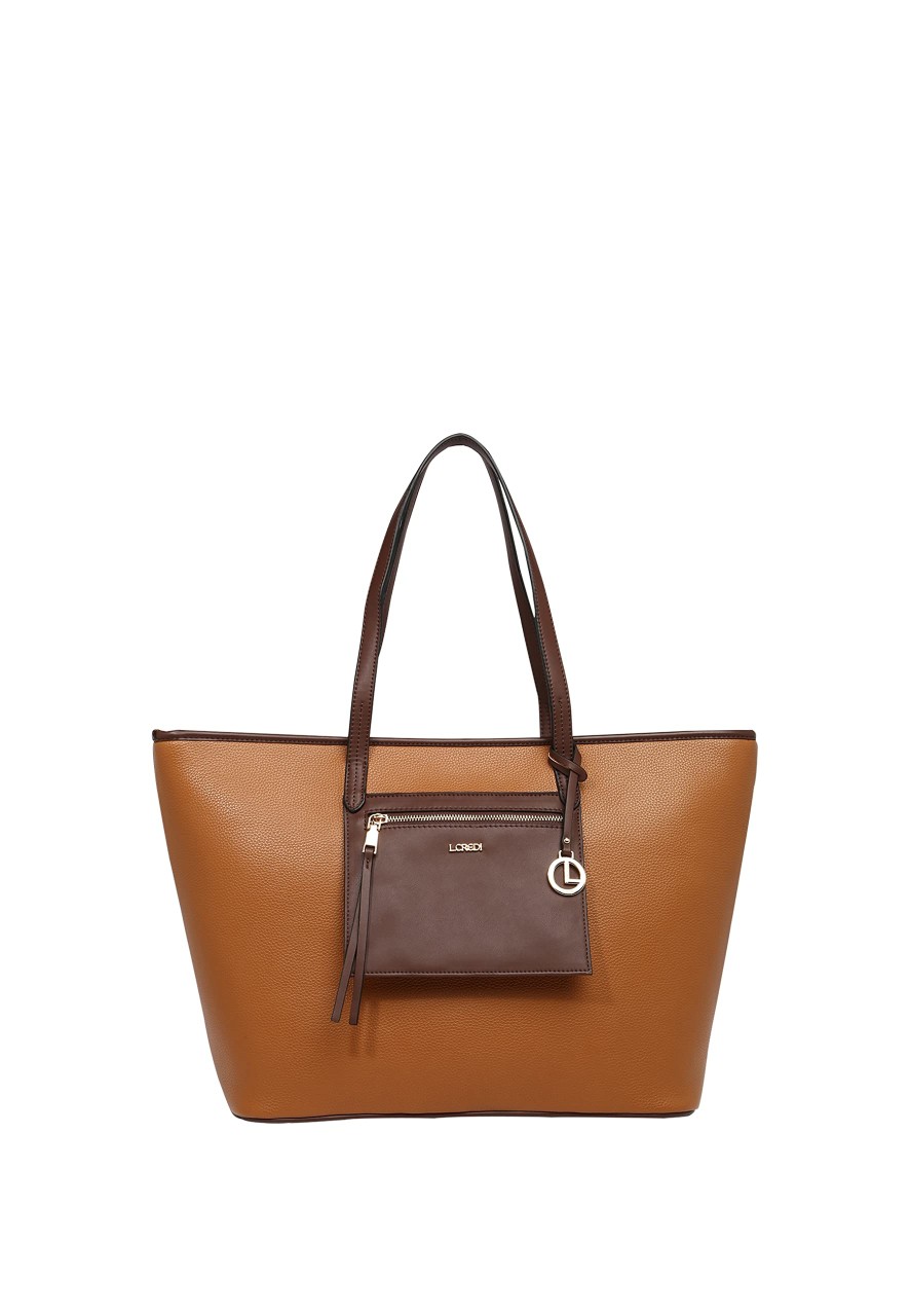 L. CREDI Handtaschen braun Janka