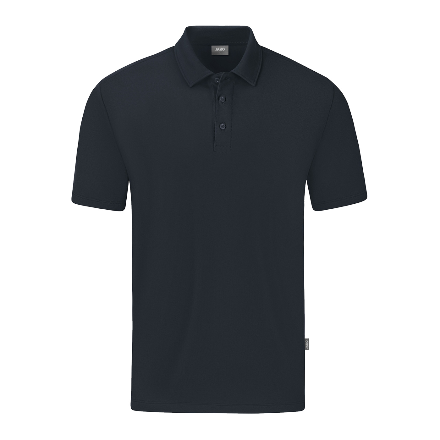 JAKO Organic Stretch Polo Shirt Grau F830