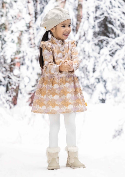 Kleid, braun für Mädchen