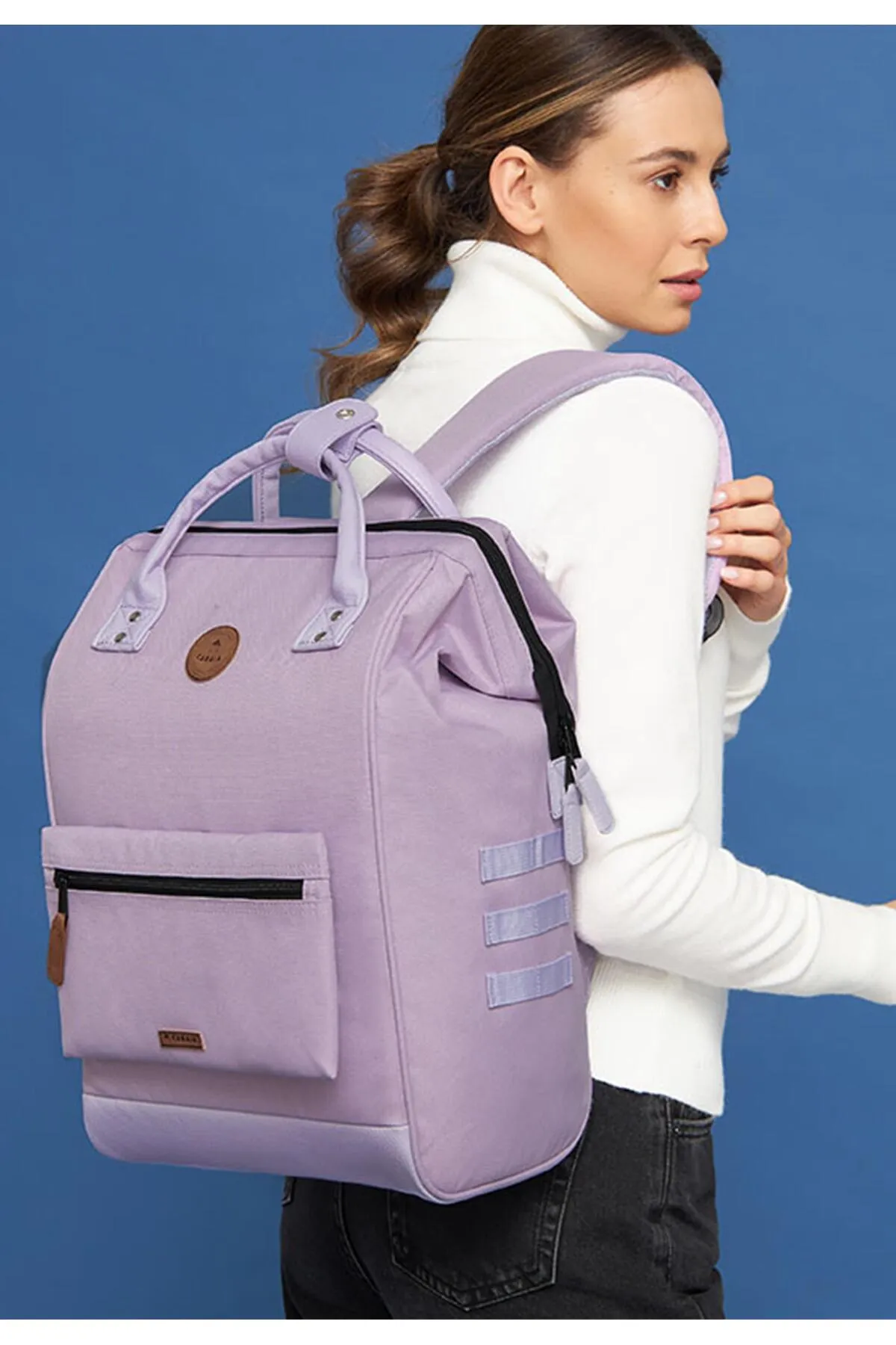 Cabaia  Rucksack - Lila - Unifarben