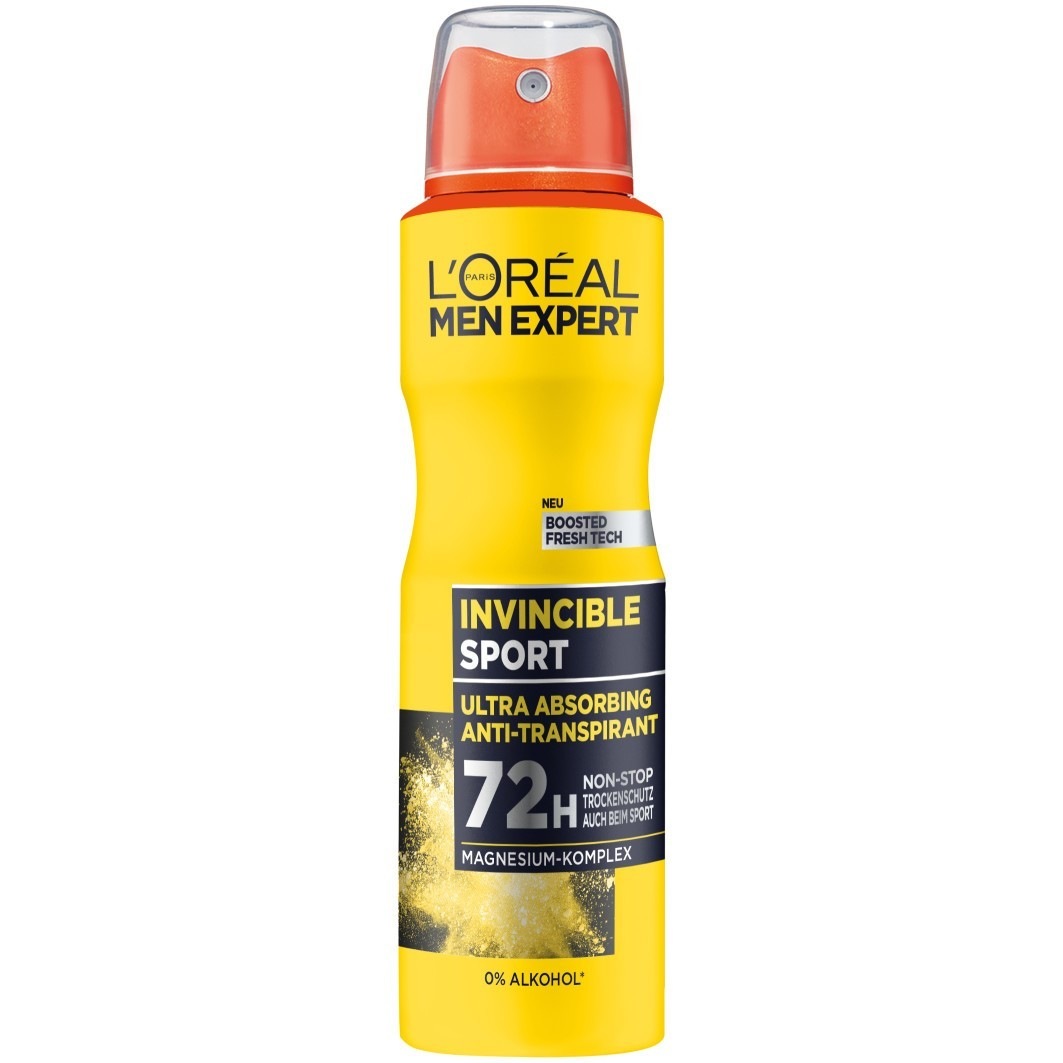 Invicible Sport Ultra Absorbing Anti-Transpirant 72H