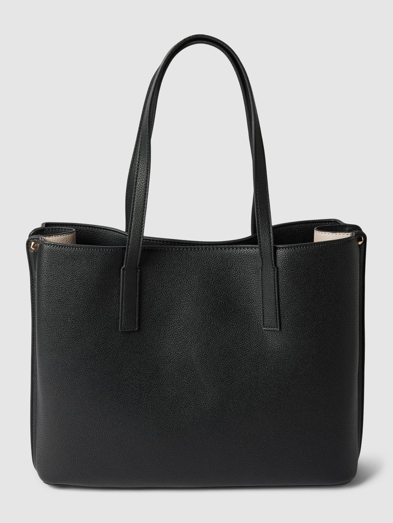 Handtasche mit Applikation Modell 'MERIDIAN' in black