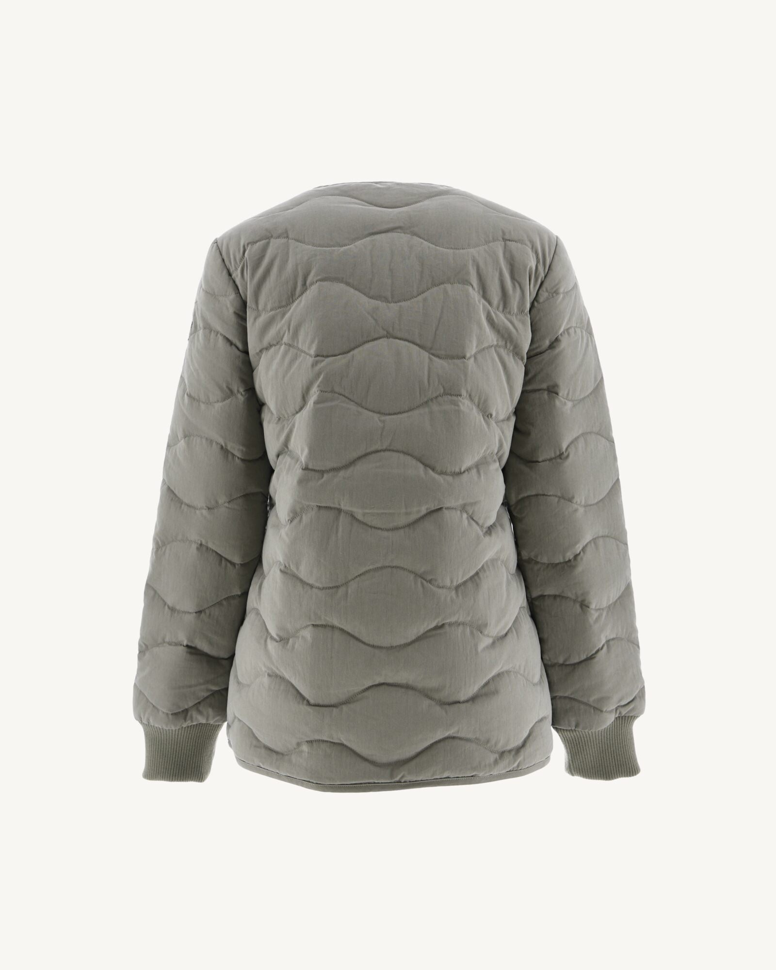 Veste zippée Col V Army Alexia