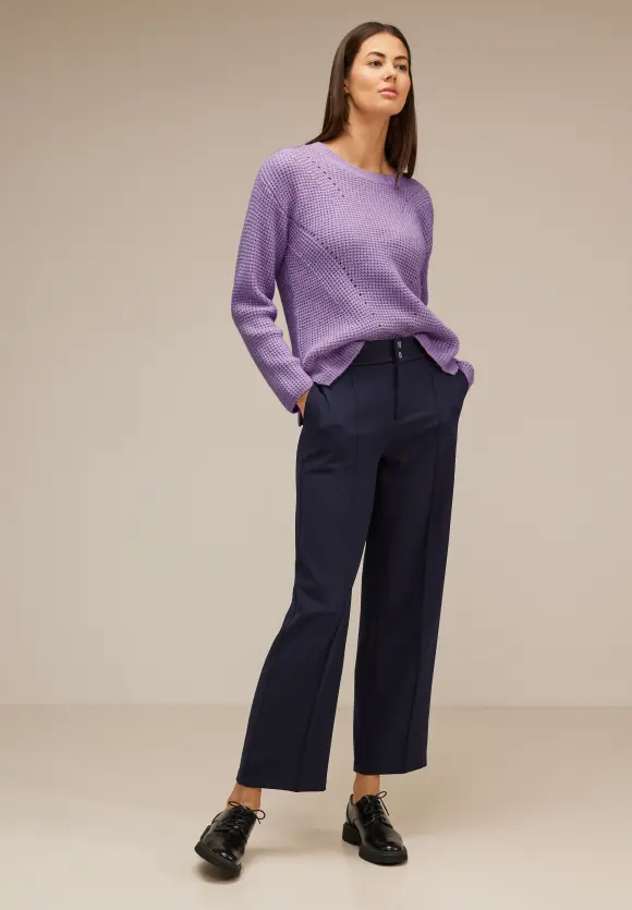 Street One Pullover mit Strickmustermix