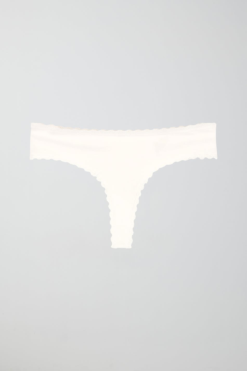 Cotton half thong