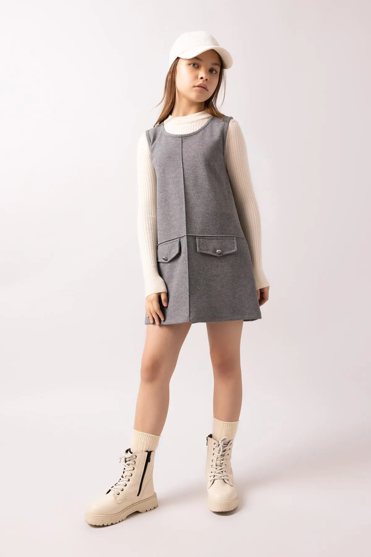 DeFacto  Ärmelloses Gilet-Kleid für Mädchen