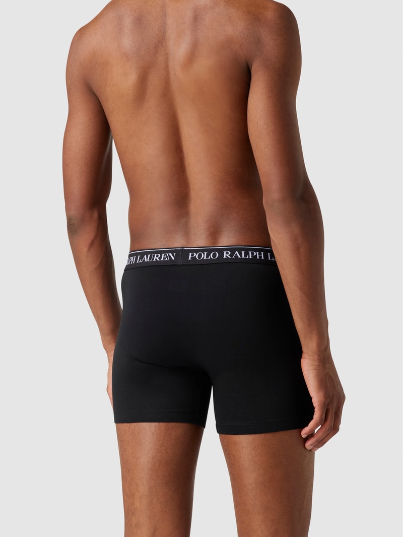 Trunks im 3er-Pack in schwarz