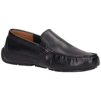 Clarks Markman Plain Mokassin in schwarz