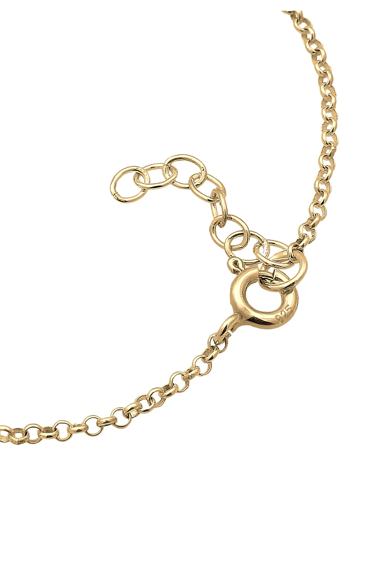 ELLI  Armband Kinder Blumen Floral Kristalle Silber