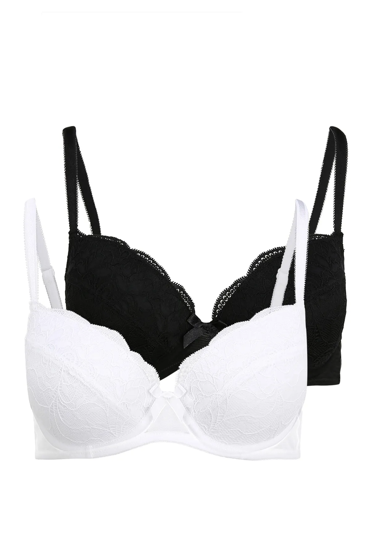 PETITE FLEUR  BH - Weiß - Unifarben