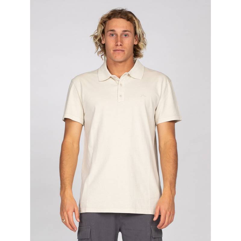 RUSTY COMP WASH SHORT SLEEVE POLO Poloshirt Herren