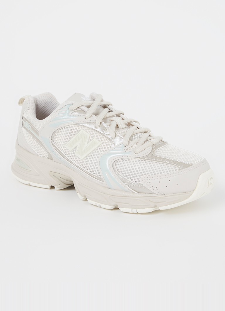 New Balance  530 sneaker van mesh met leren details