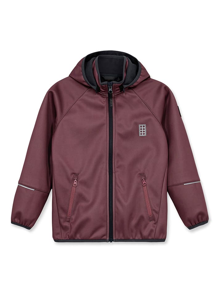LEGO Softshelljacke in Dunkelrot günstig kaufen