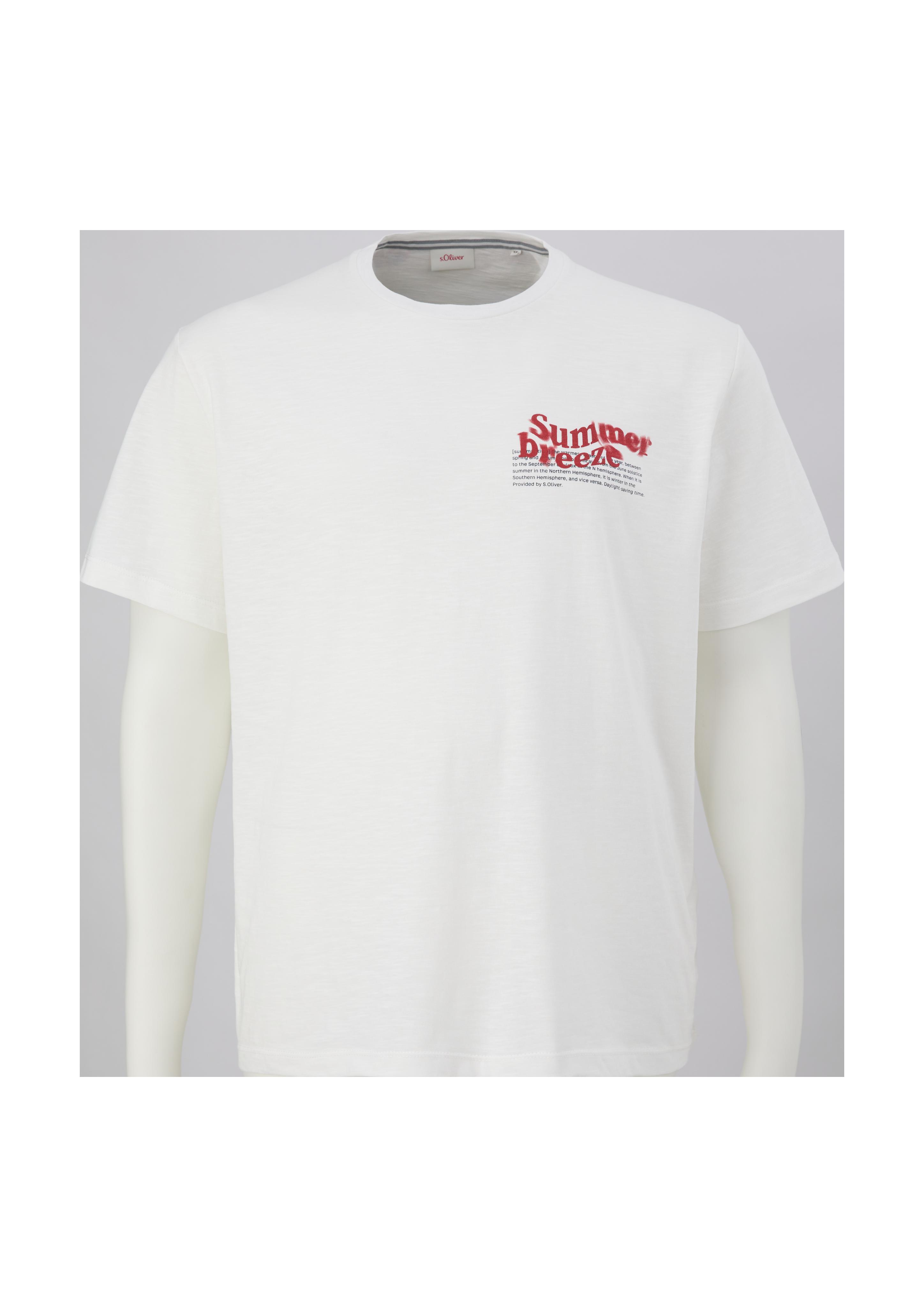 T-Shirt mit Frontprint  2135631-01D2