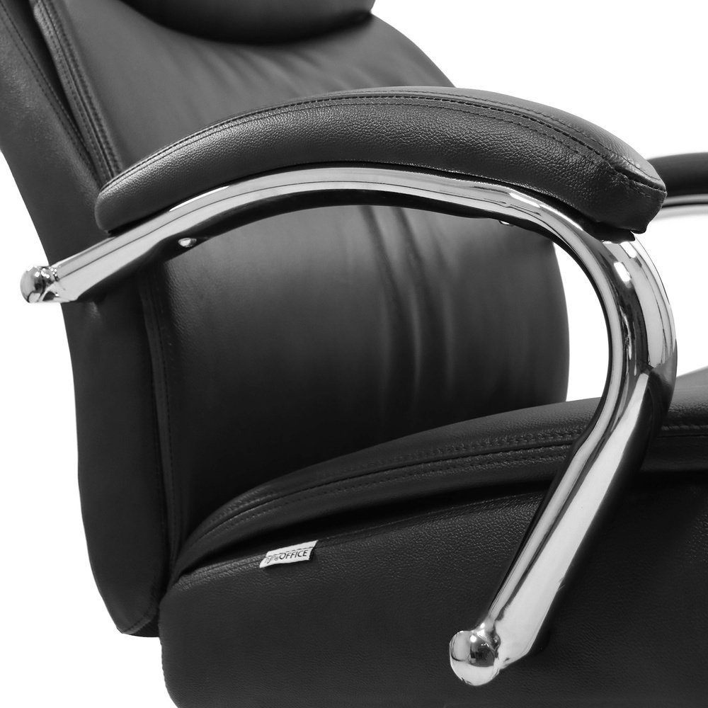 hjh OFFICE Drehstuhl XXL Drehstuhl XXL CONSTRUCTOR V Leder (1 St), Chefsessel Bürostuhl ergonomisch
