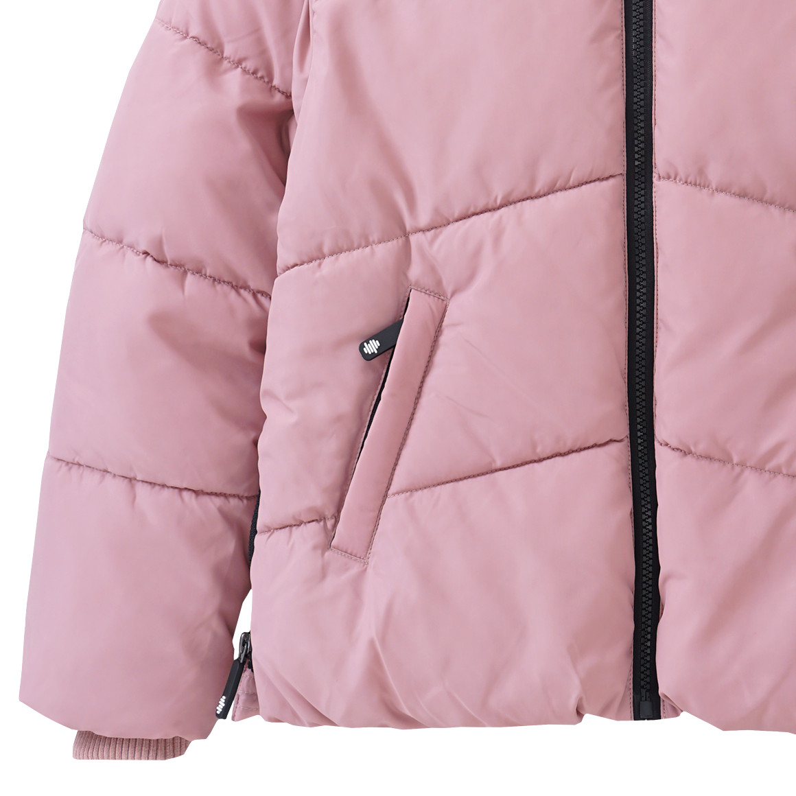 Mädchen Steppjacke mit Kapuze