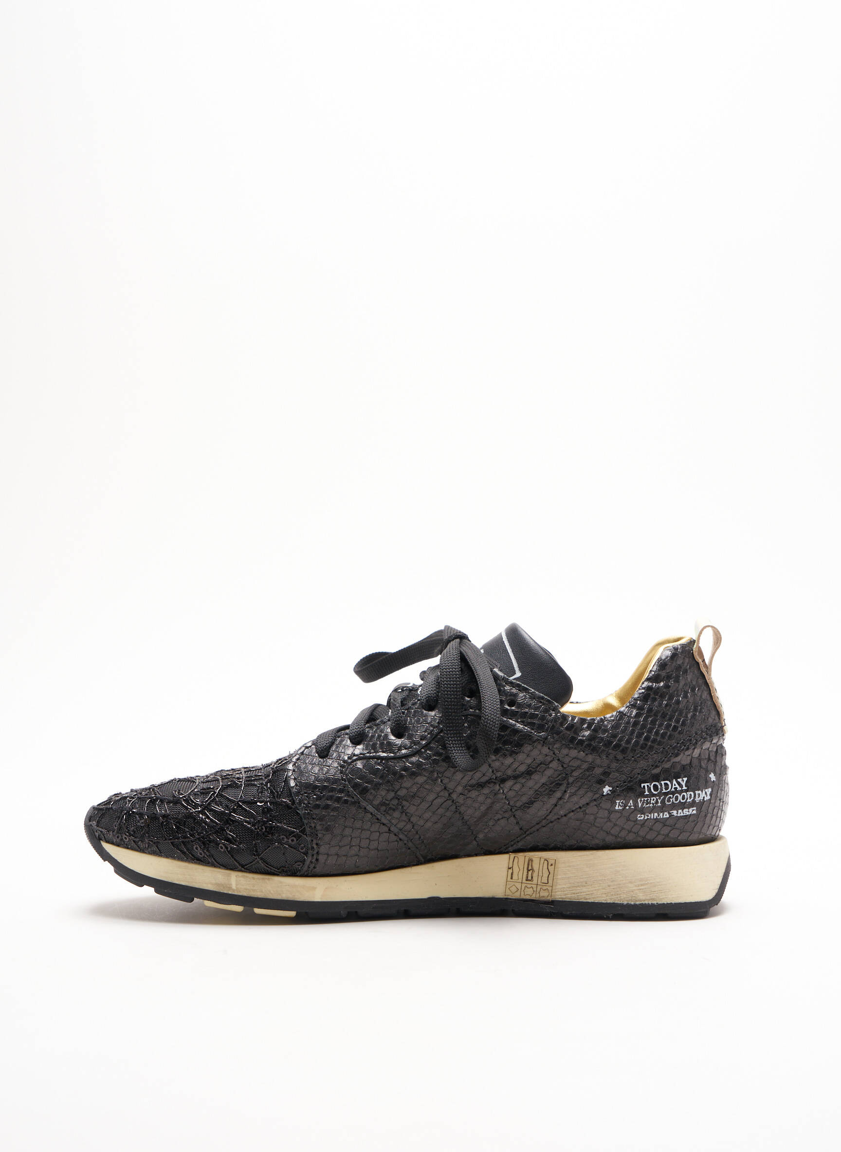 Primabase Baskets Femme couleur noir