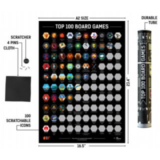Scratch-Off Poster Top 100