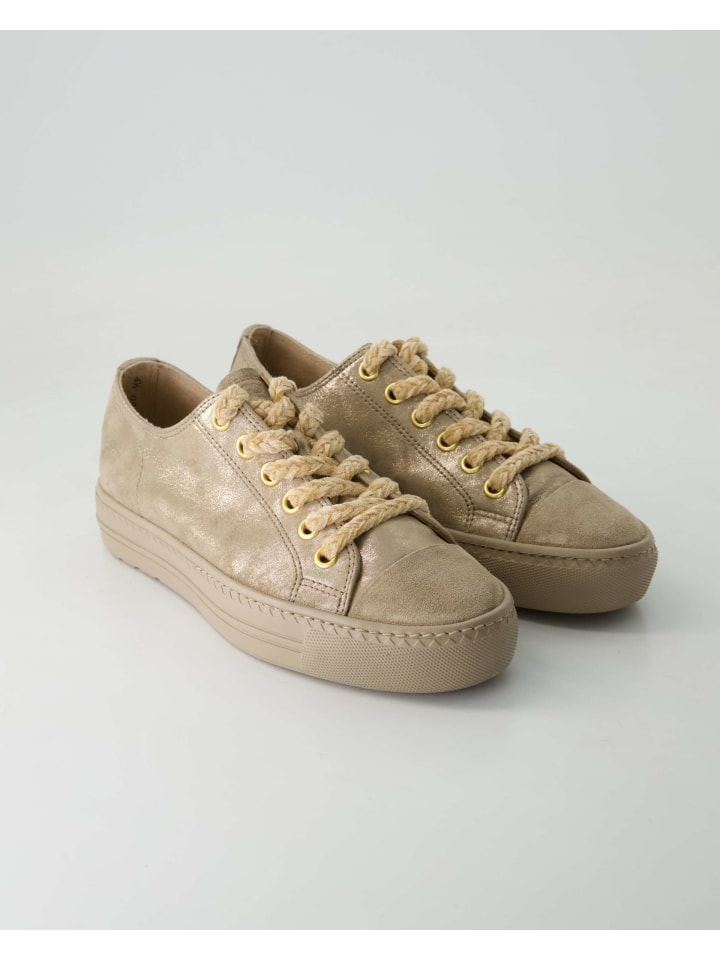 Paul Green Sportliche Schnürschuhe in Beige günstig kaufen