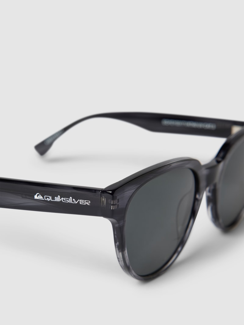Sonnenbrille mit runden Gläsern Modell 'ROGUERY' in mittelgrau