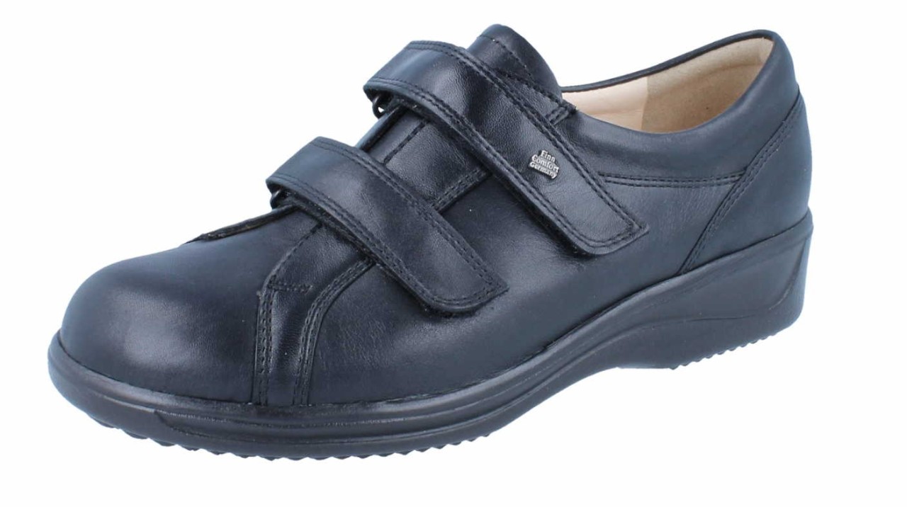 FINN COMFORT Freizeit Schnürer schwarz Aleppo schw.