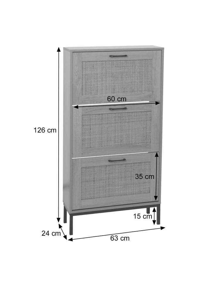 MCW Schuhschrank N92, Weiß günstig kaufen onesize