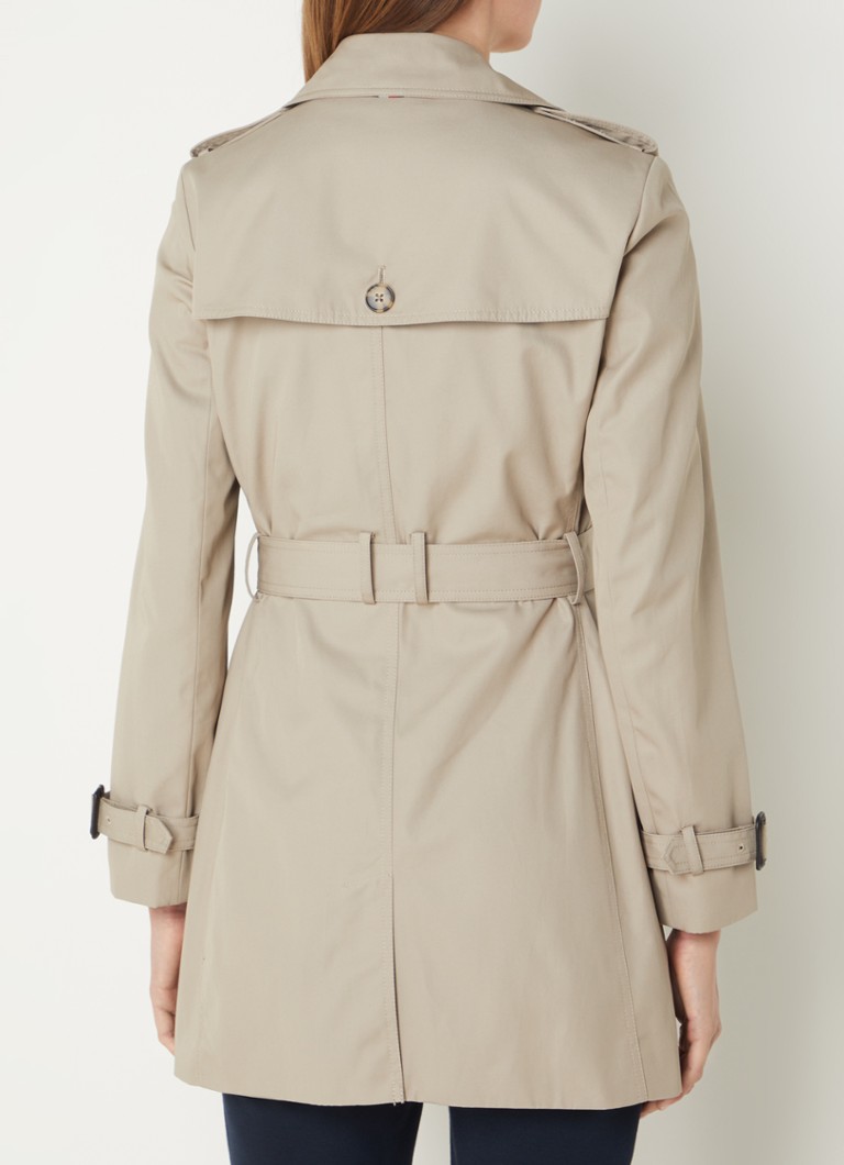 Tommy Hilfiger Heritage trench kaput s remenom i bočnim džepovima
