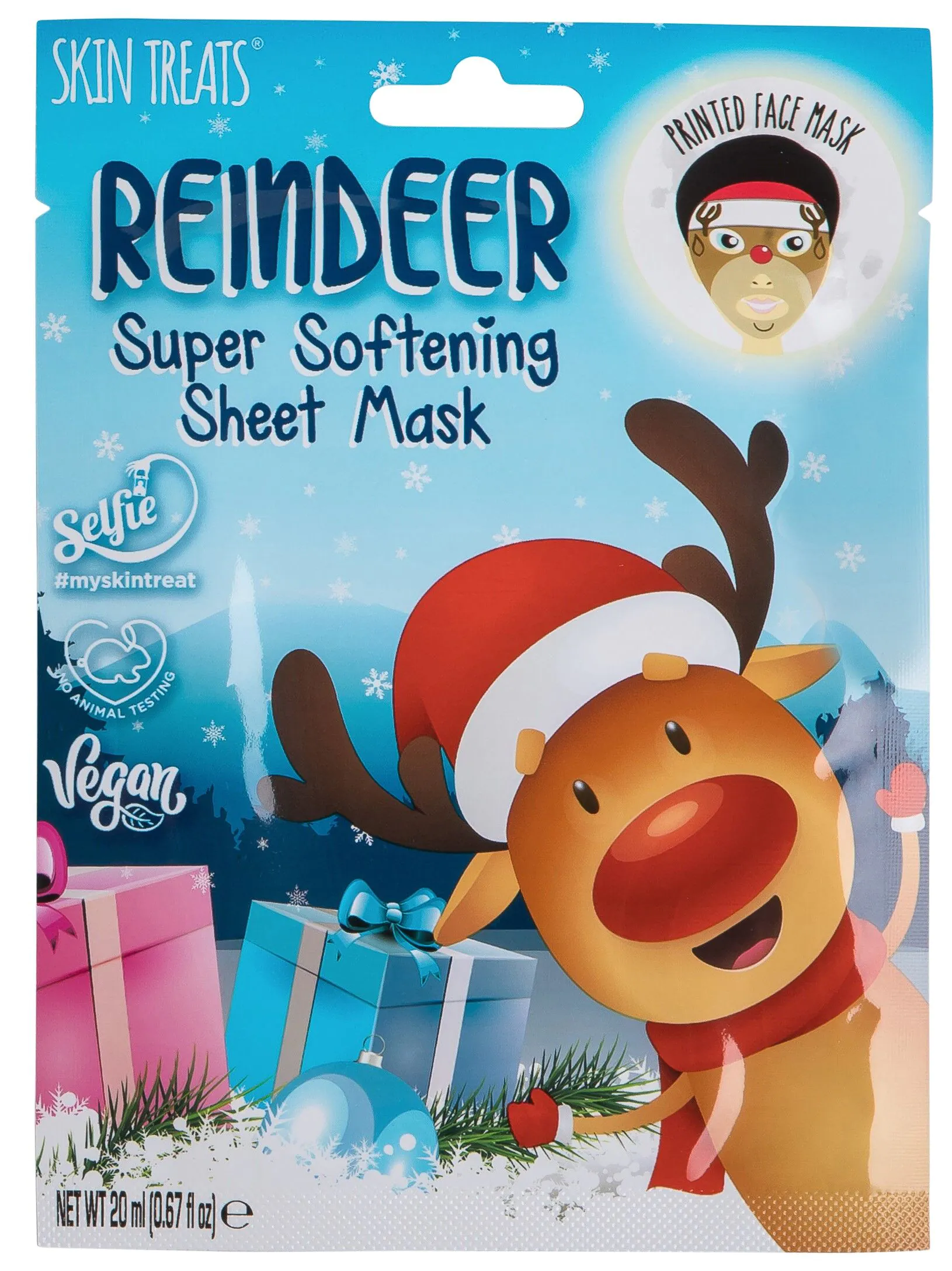 Skin Treats Rensdyr Sheet Mask