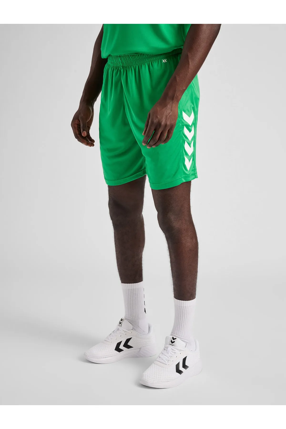 hummel  Kurze Sporthose - Grün - Mittlerer Bund