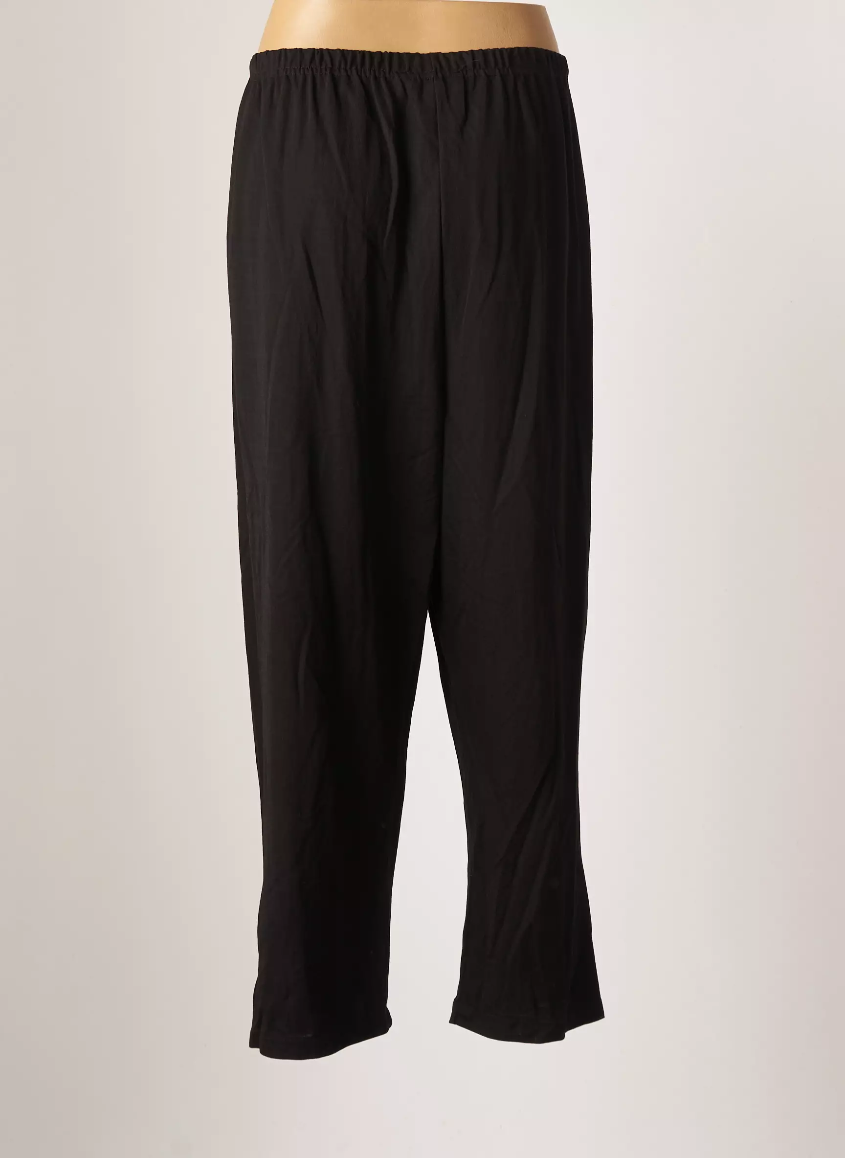 Franck Anna Pantalons Droits Femme couleur noir