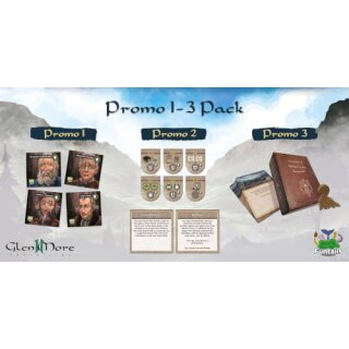 Glen More II: Promo Pack 1-3 – all in one (EN)