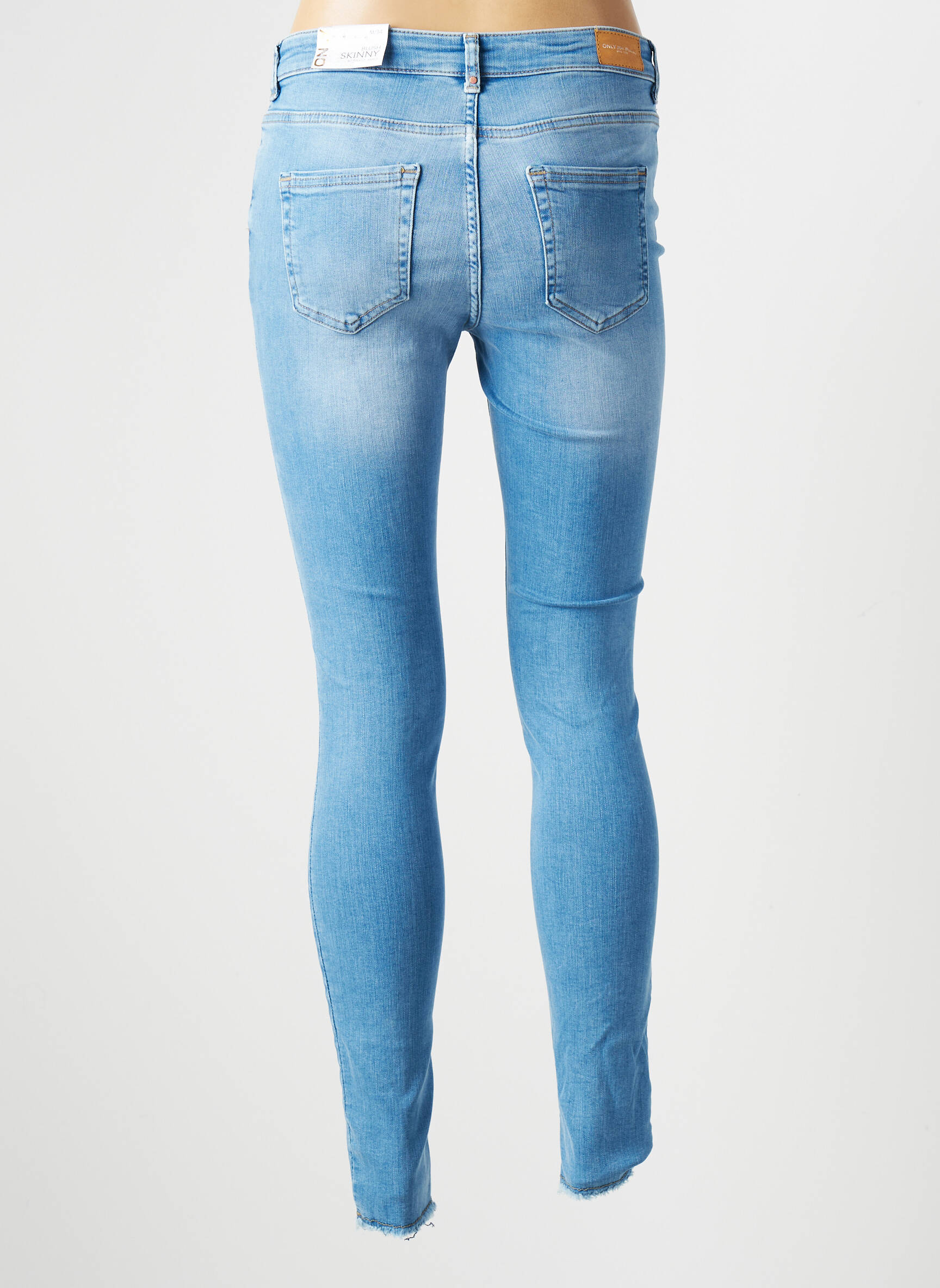 Only Jeans Skinny Femme couleur bleu