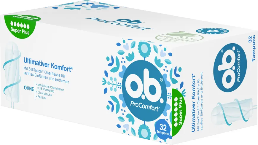 O.B. Tampons ProComfort Super Plus 32er