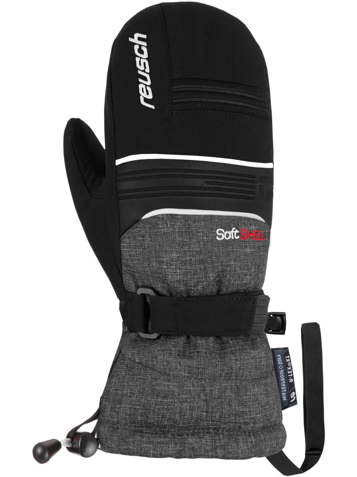 Reusch Fäustlinge Kondor R-TEX® XT Junior Mitten in 7721 black/black melange günstig kaufen