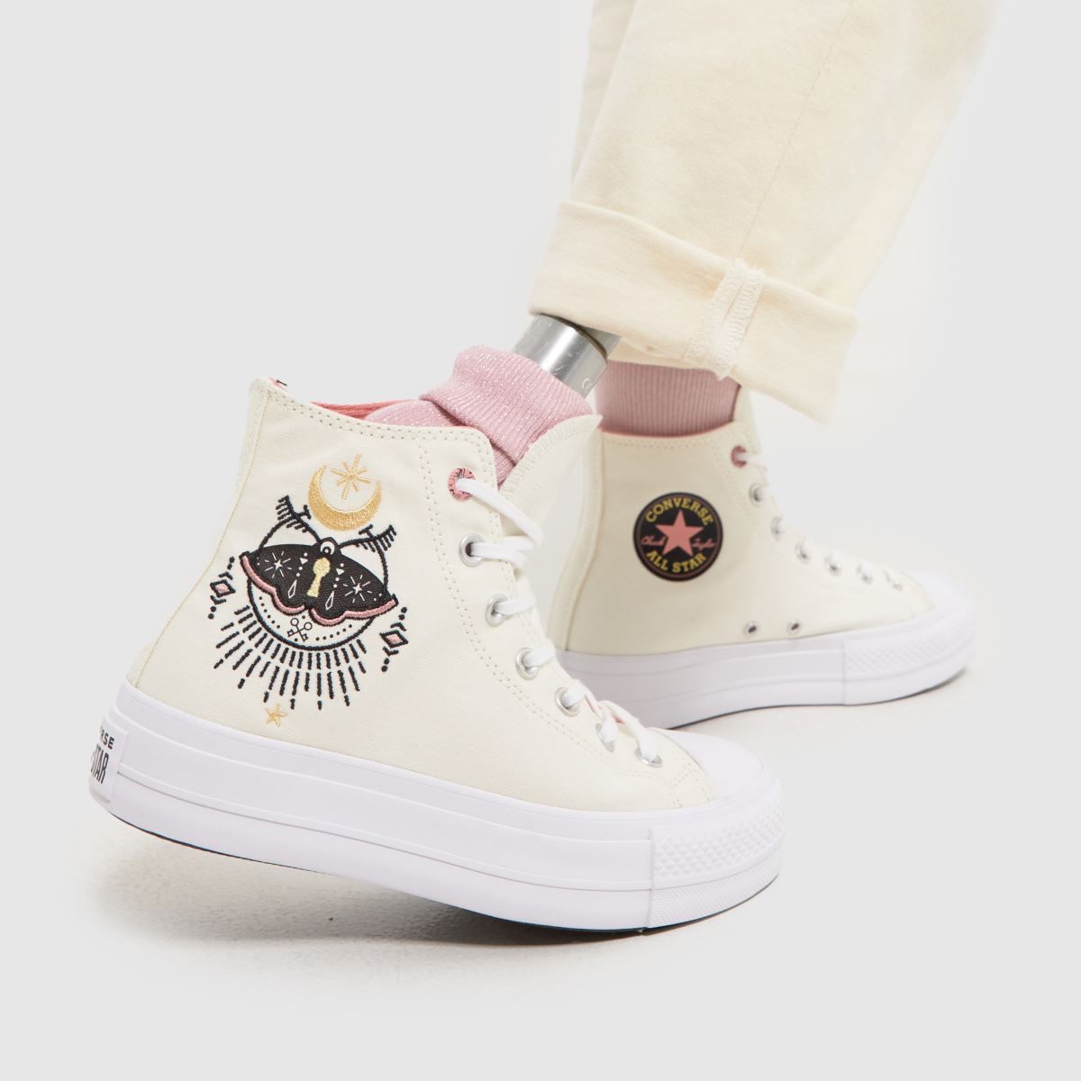 Converse All Star Lift Hi cipők multiszínűek