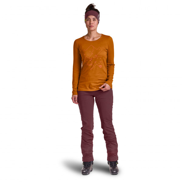 Ortovox - Women's 185 Merino Tangram L/S - Merinoshirt