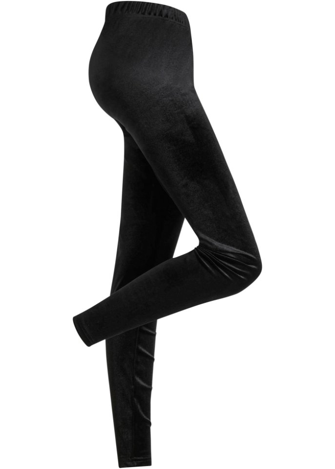 Leggings aus elastischem Samt