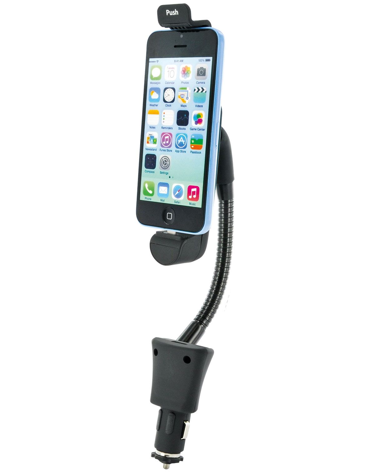 Schwaiger Schwanenhals Apple Smartphone Halterung