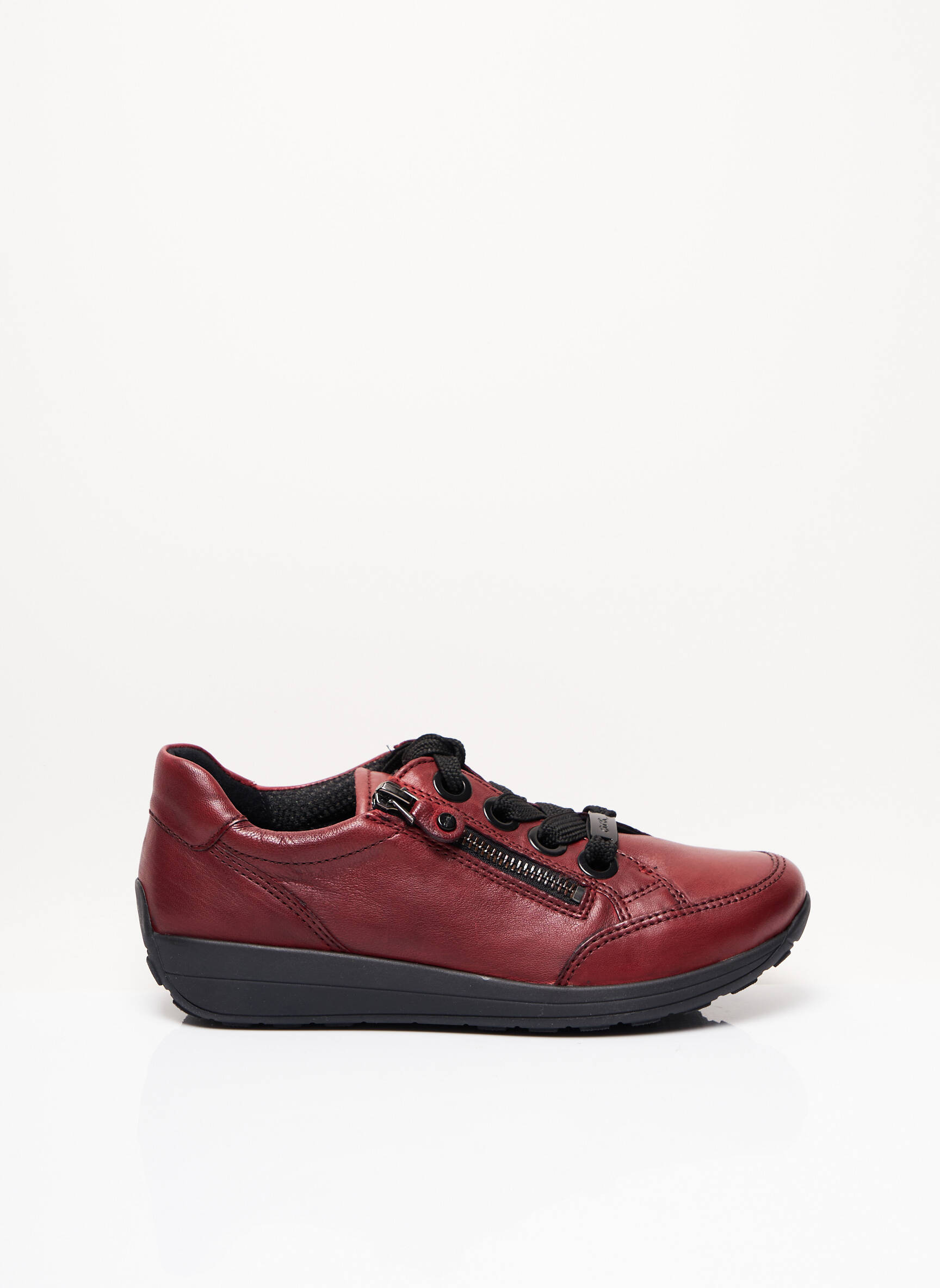 Ara Baskets Femme couleur rouge