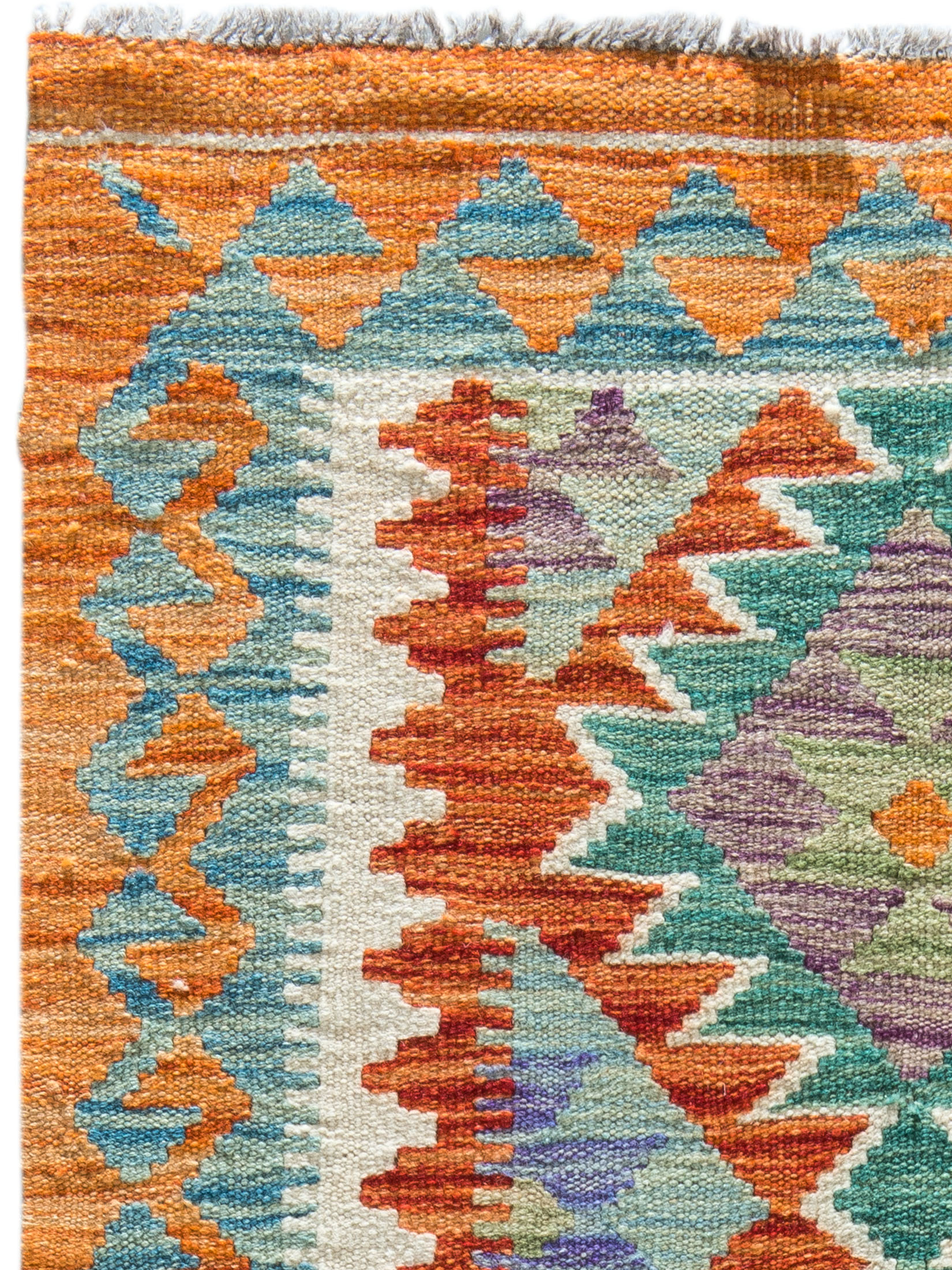 Afghan Kelim ca. 74 x 193 cm, Unikat / Einzelstück