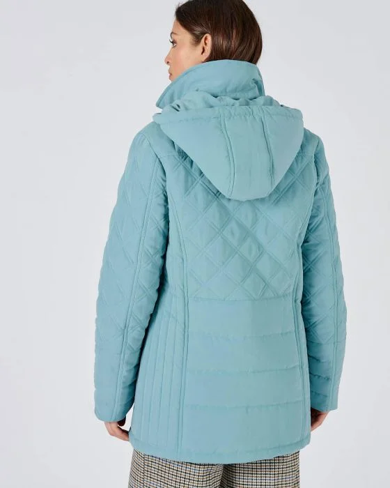 Parka matelassée capuche amovible