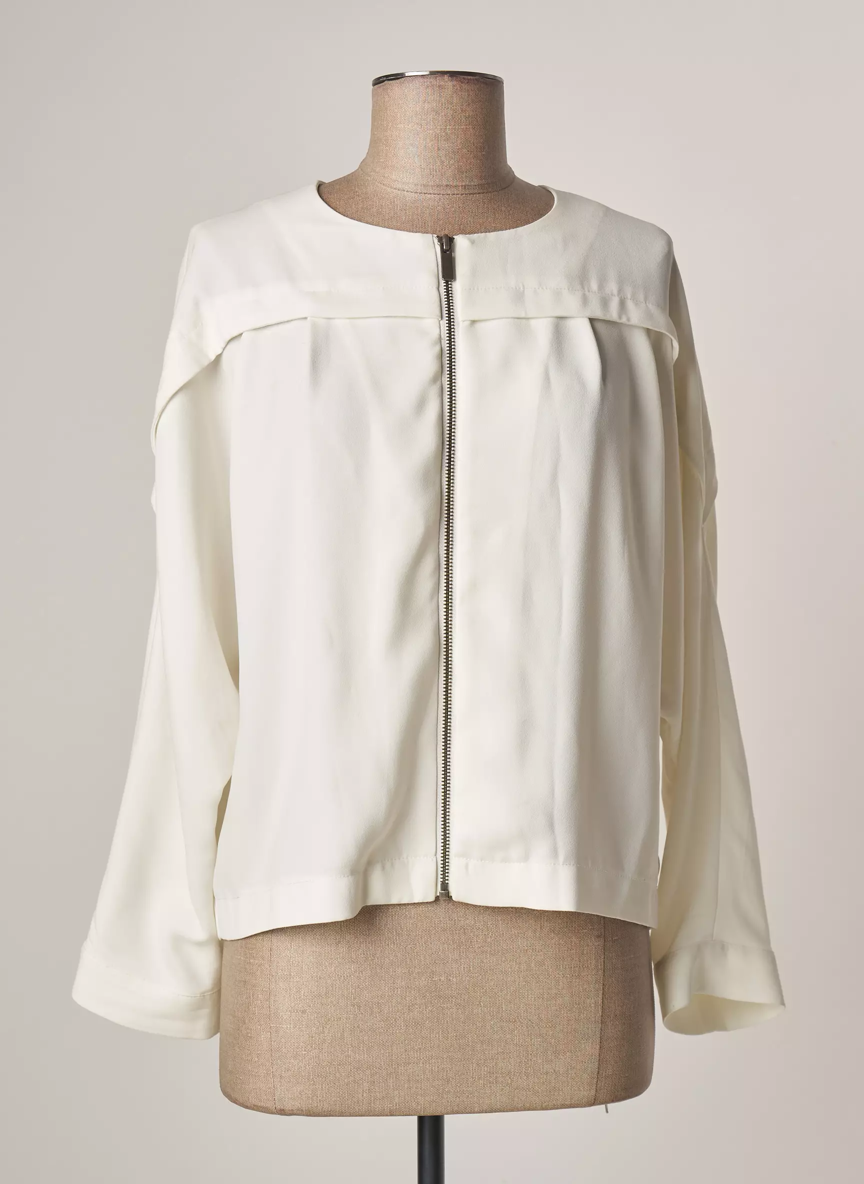 Lauren Vidal Vestecasual Femme couleur blanc