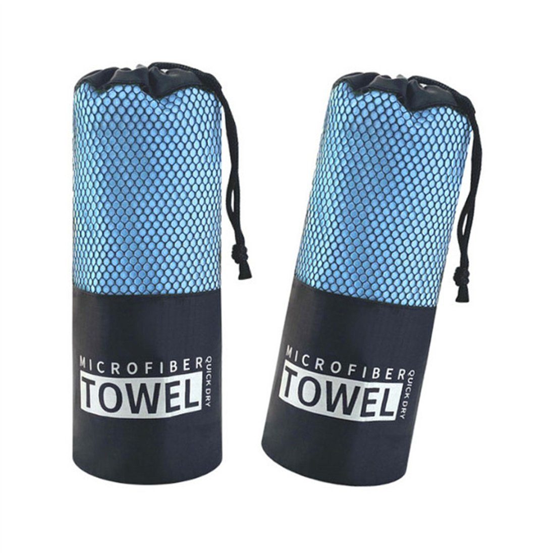 CFYDW Sporthandtuch Tragbares, schnell trocknendes Handtuch, Sporthandtuch aus Mikrofaser