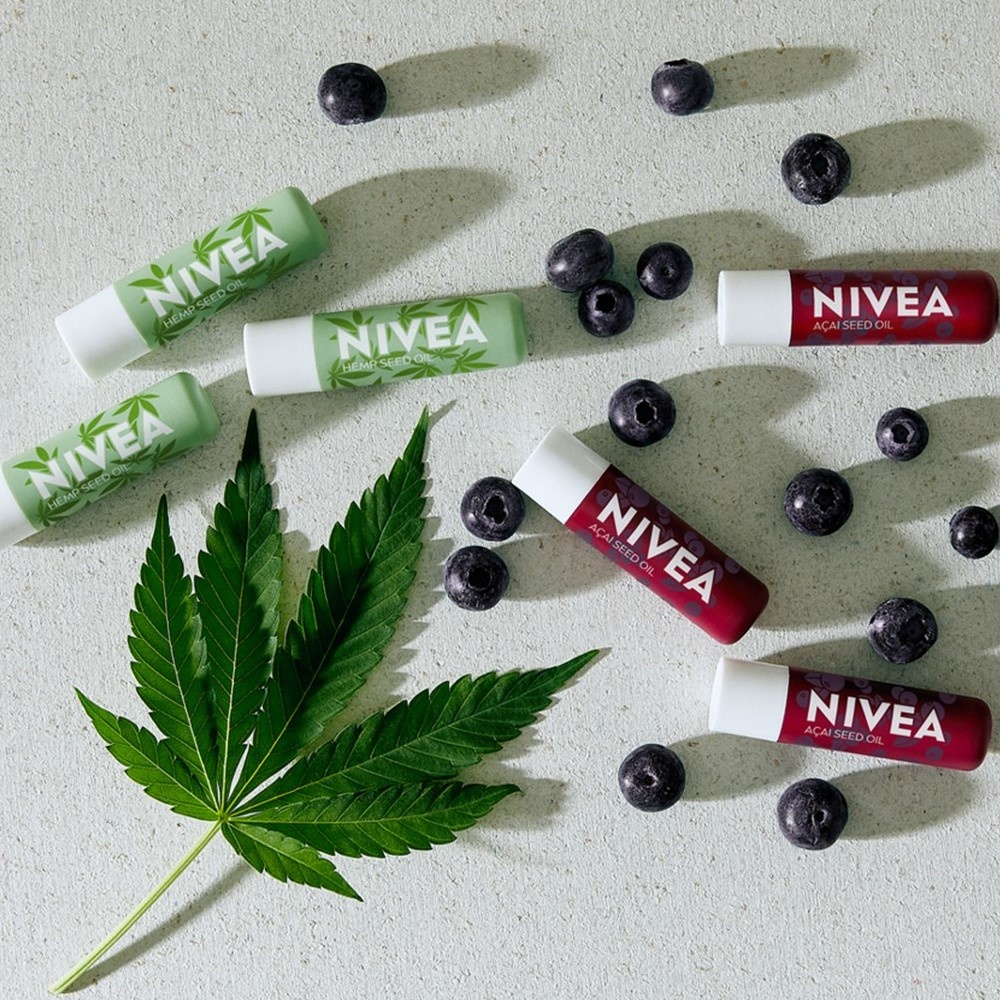 labello LABELLO Stick soin des lèvres 24h Açaï Vegan Soin des lèvres