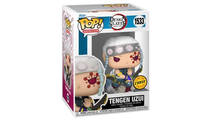 Funko - POP! - Demon Slayer - Tengen Uzui (mit Variante) Vinyl