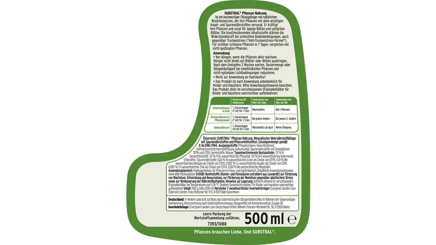 Substral Pflanzen-Nahrung 500 ml