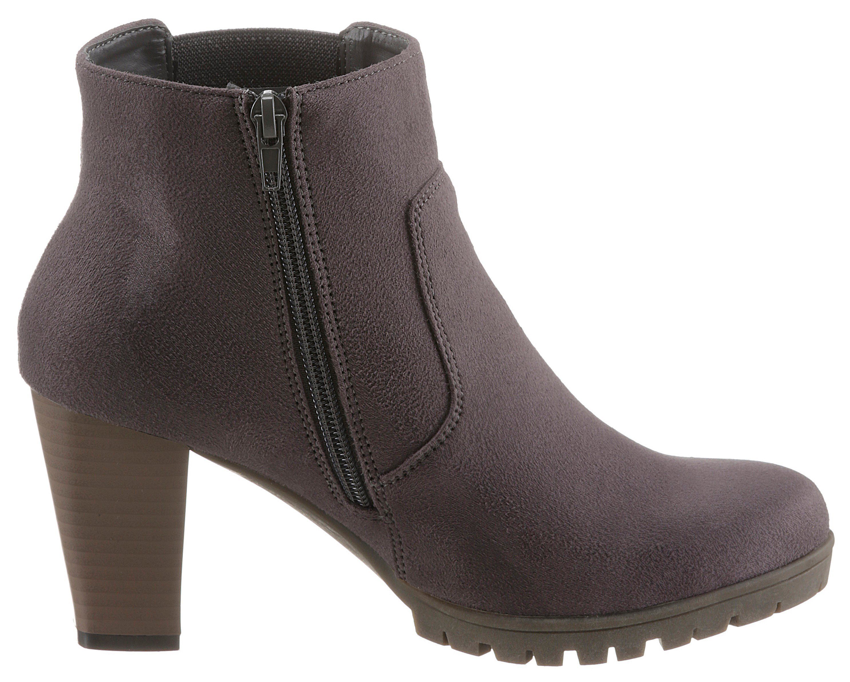 CITY WALK Stiefelette mit seitlichem Stretcheinsatz