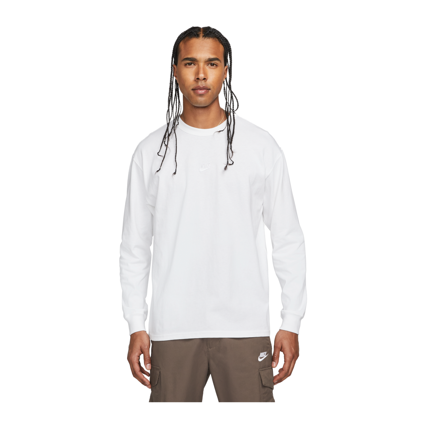 Nike Essential Premium Sweatshirt Weiss F100